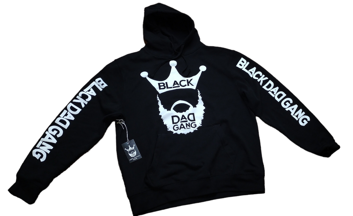Black DaD Black Hoodie