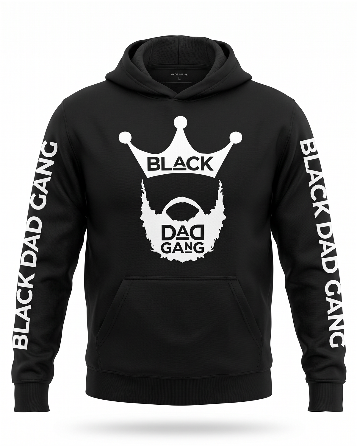 Black And Hold Alpha phi Alpha Tee shirt — studio mannequin view