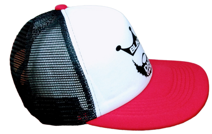 Copy of Red, white and black BDG trucker snapback