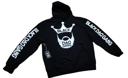 Black DaD Black Hoodie